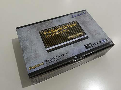 atack ( エイタック )製の4チューナー×4アンテナの【 AT-DTV4X Pro 】